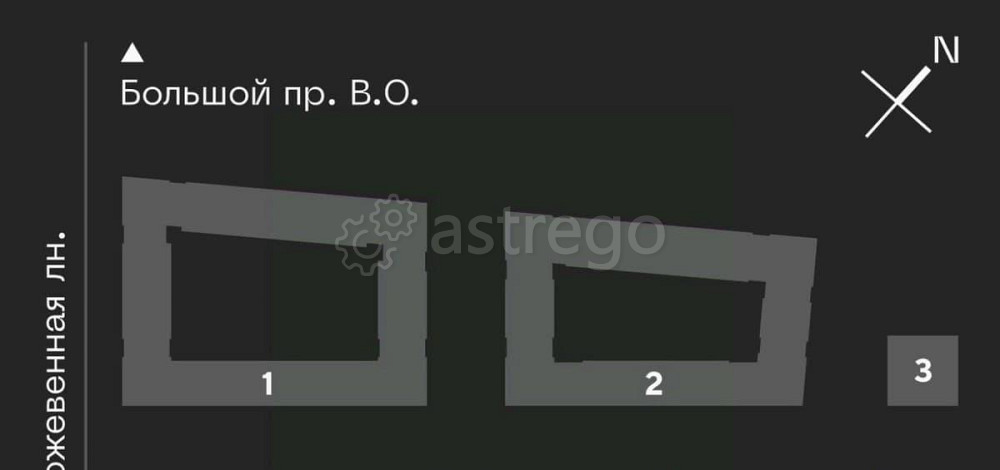 Свободного назначения, 176.58 м2 Санкт-Петербург - изображение 1