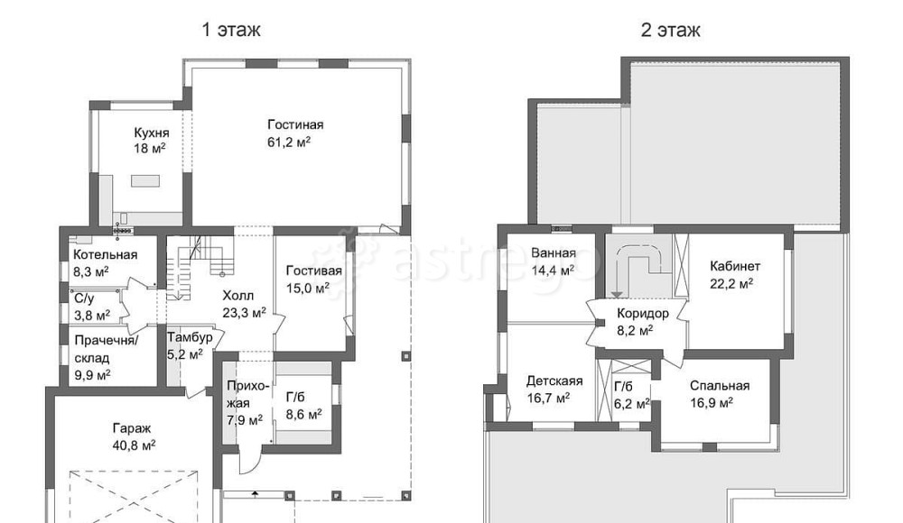 Коттедж, 286.6 м2, 2 эт. Москва - изображение 1
