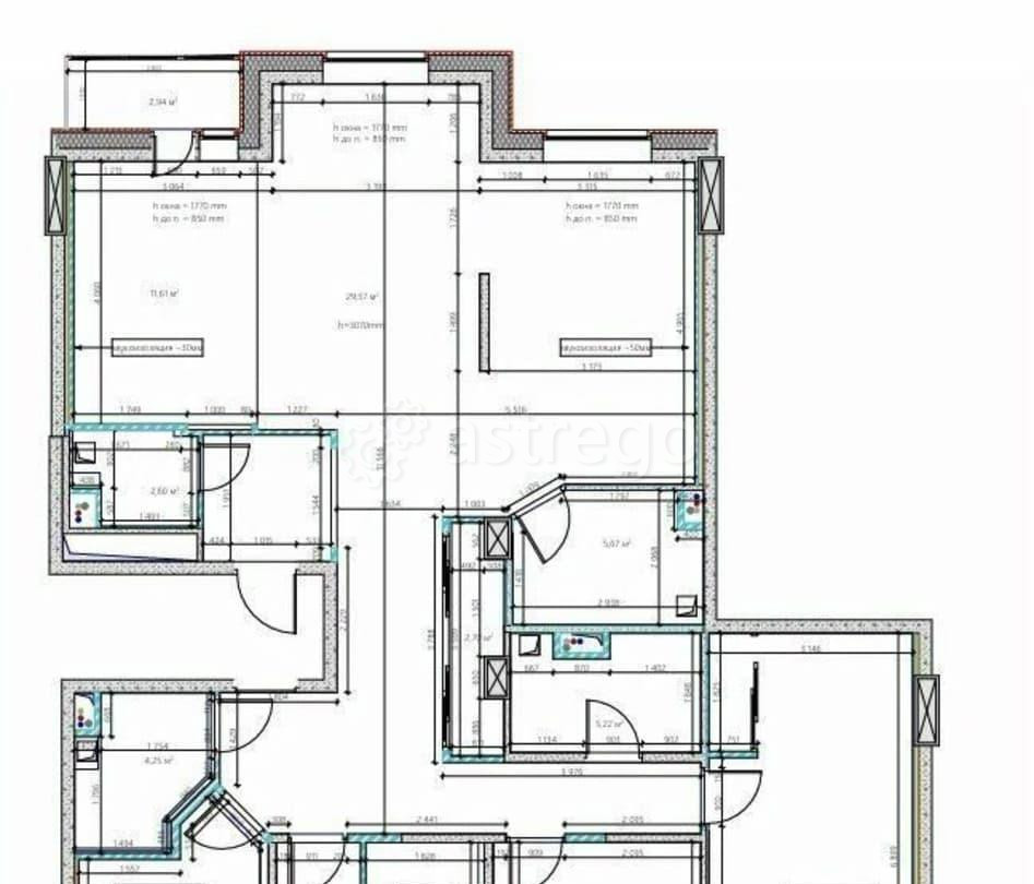 5-комн. квартира, 150 м2, 2/16 эт. Видное - изображение 7