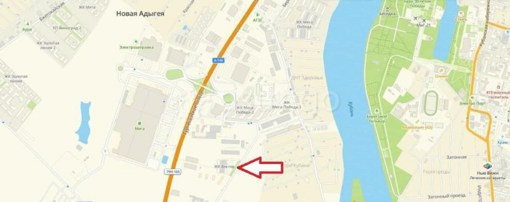 Торговое помещение, 73.35 м2 Яблоновский - изображение 7