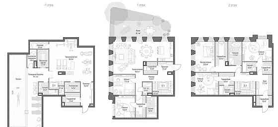 5-комн. квартира, 510.23 м2, 1/6 эт. Москва