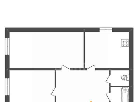 2-комн. квартира, 50 м2, 3/5 эт. Белогорск
