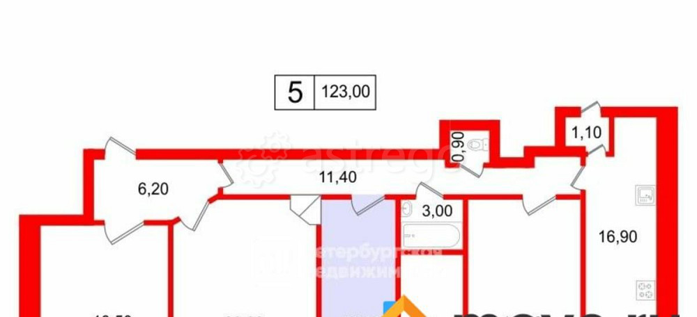 Комната, 13.2 м2, 4/5 эт. Санкт-Петербург - изображение 1