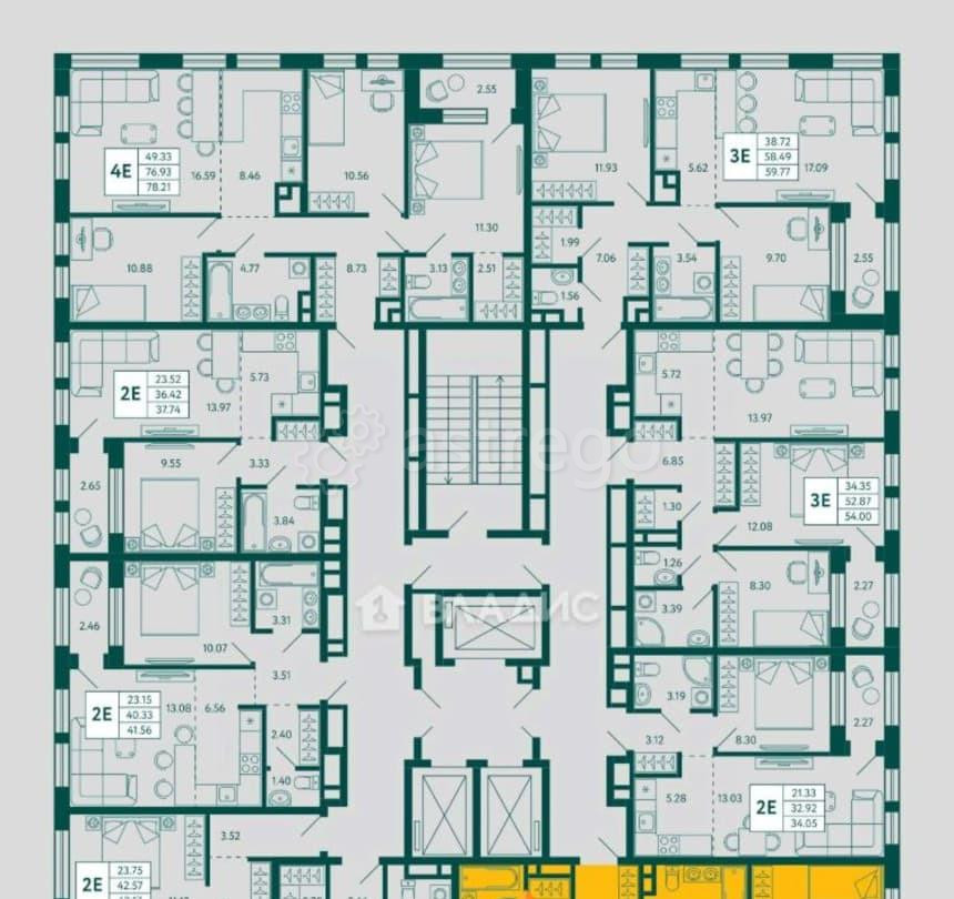 4-комн. квартира, 73.09 м2, 12/27 эт. Уфа - изображение 7