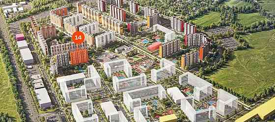 2-комн. квартира, 56.1 м2, 16/17 эт. Домодедово