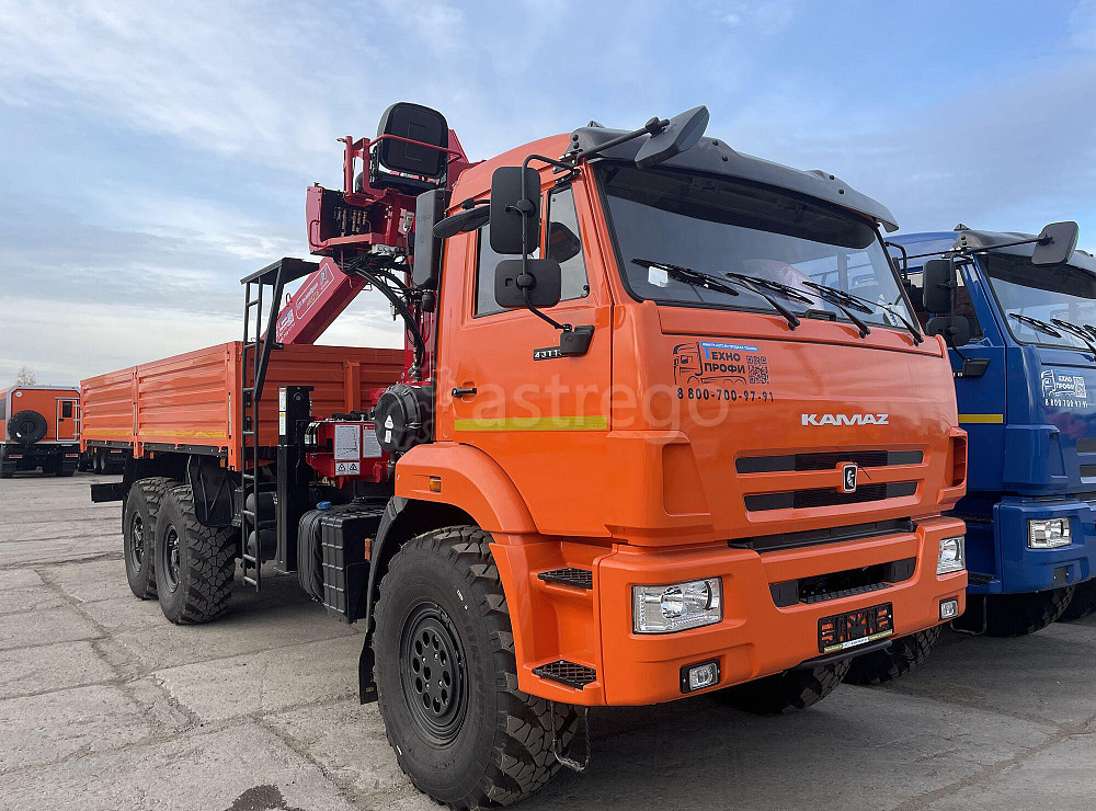 Автомобиль КАМАЗ 43118 с KМУ HORYONG НRS216 бортовой Набережные Челны - изображение 1