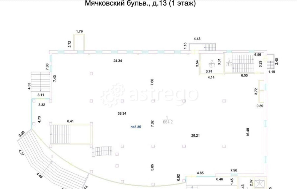 Офис, 3000 м2 Москва - изображение 3