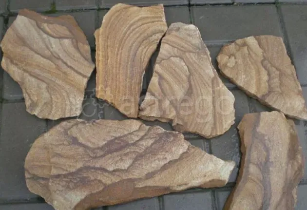 Песчаник Тигровый Натуральный камень Пластушка Ростов-на-Дону - изображение 1