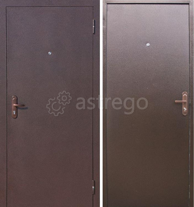 Дверь металлическая Стройгост 5-1 металл Металл 2050*860 Правое открывание vrd-21136 Verda Москва - изображение 1