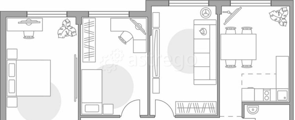 4-комн. квартира, 73.04 м2, 3/14 эт. Красногорск - изображение 1