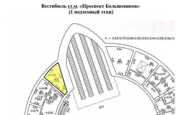 Свободного назначения, 13.3 м2 Санкт-Петербург