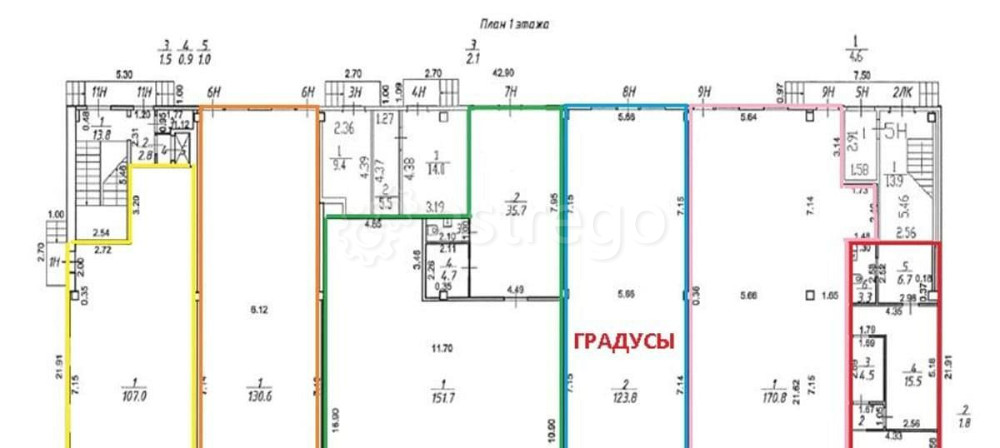 Торговое помещение, 121.8 м2 Санкт-Петербург - изображение 2