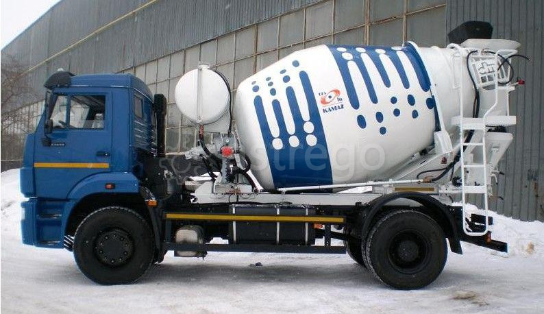 Автобетоносмеситель Туймазы АБС-5 на шасси КАМАЗ-53605 5 м.куб. Самара - изображение 1