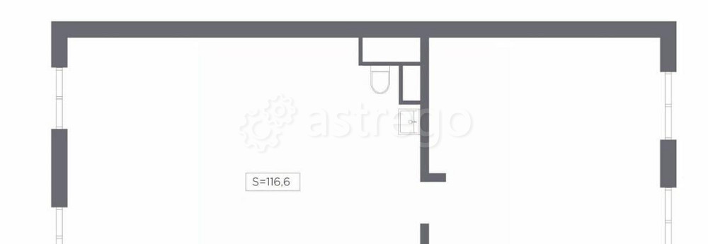 Свободного назначения, 116.6 м2 Санкт-Петербург - изображение 1