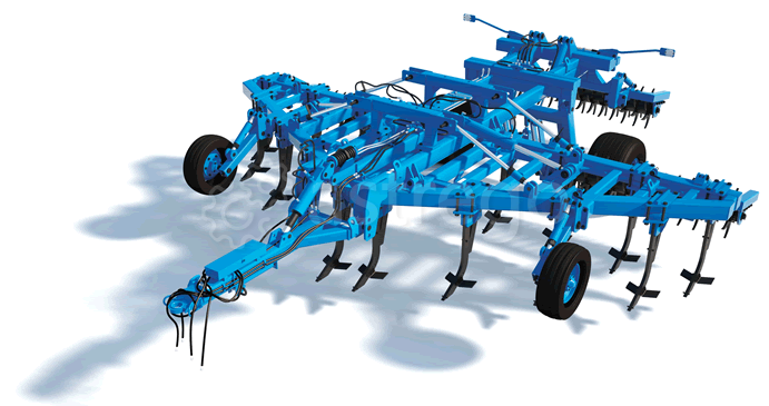 Плуг чизельный прицепной с катком зубчатым SVAROG 6 Санкт-Петербург - изображение 1