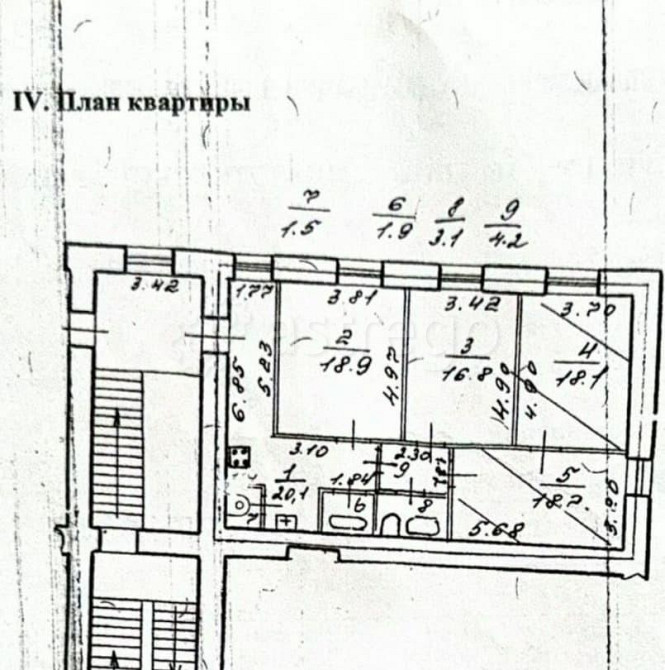 4-комн. квартира, 102.8 м2, 2/3 эт. Санкт-Петербург - изображение 6