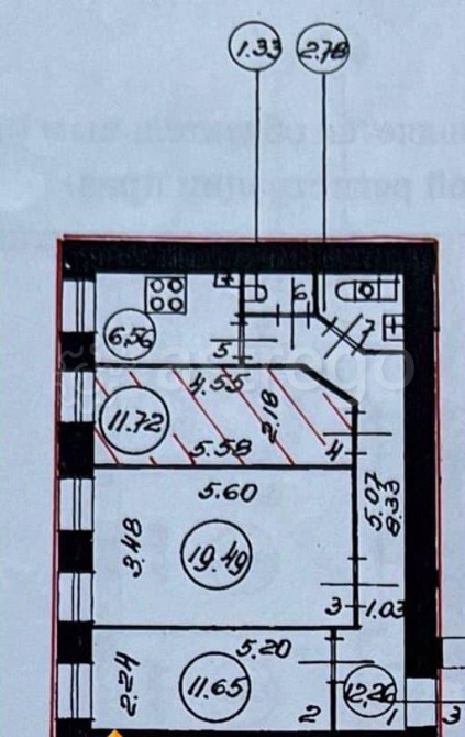 Комната, 11.7 м2, 1/4 эт. Санкт-Петербург - изображение 5