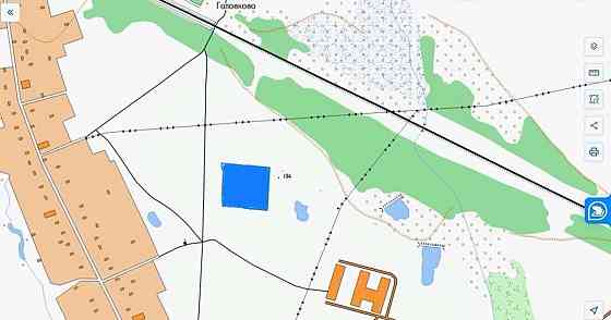 Коммерческий участок, 0.9 га Солнечногорск