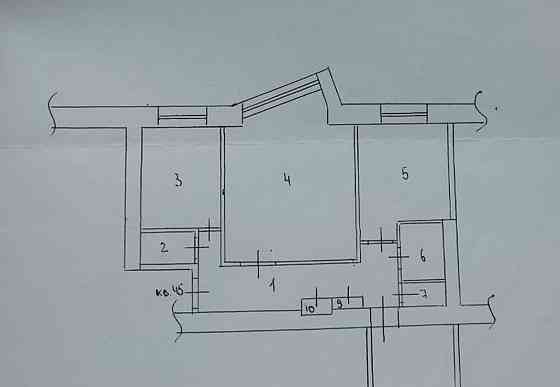 3-комн. квартира, 67.3 м2, 5/9 эт. Архангельск