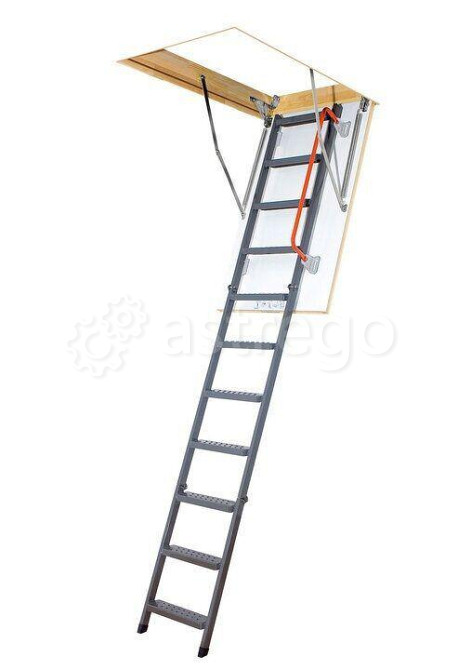 Металлическая лестница LMK 60х120 высота 280 Уфа - изображение 1