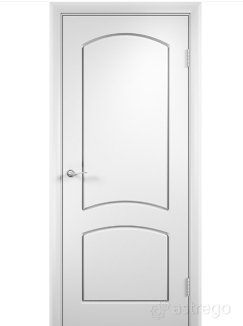 Дверное Полотно Кэрол ДГ Белое (600) Воронеж - изображение 1