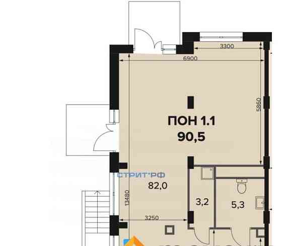 Готовый бизнес, 90.5 м2 Москва