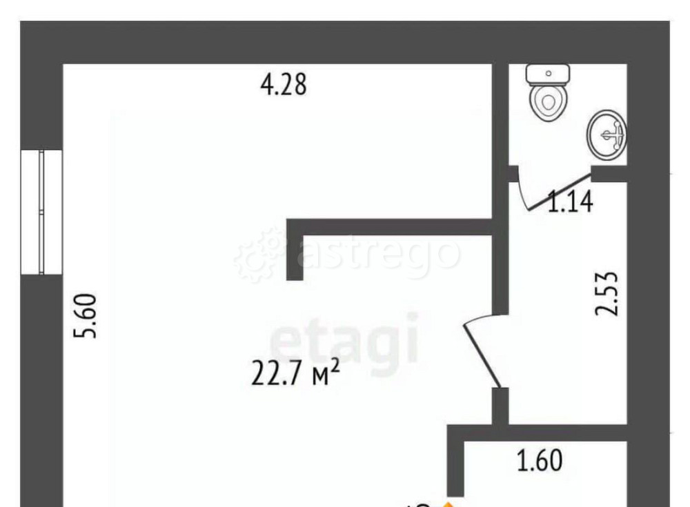 Офис, 29.7 м2 Белгород - изображение 6