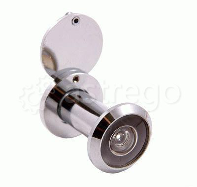 Глазок дверной АЛЛЮР ГДШ-2 БШт 35-50мм d=16мм хром Нижний Новгород - изображение 1