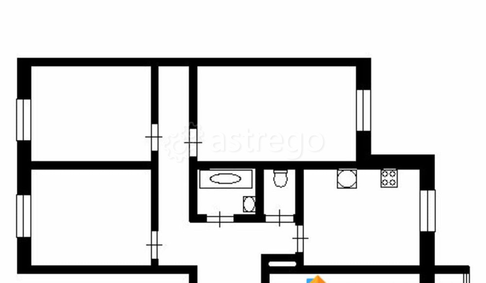 4-комн. квартира, 80 м2, 8/10 эт. Красноярск - изображение 4