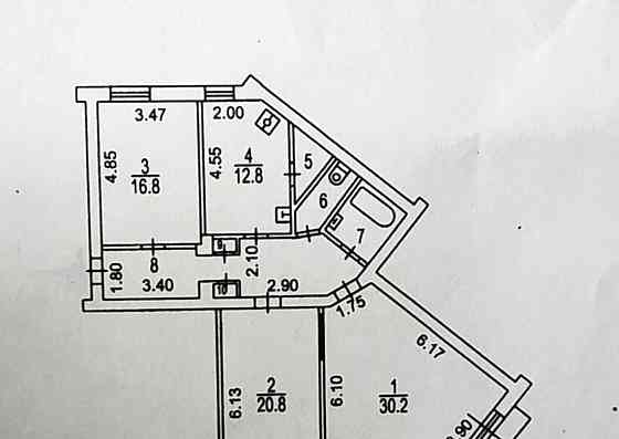 Комната, 20.8 м2, 5/5 эт. Москва