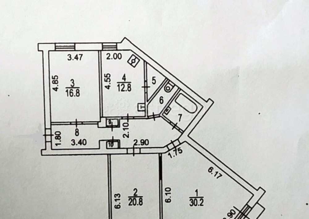 Комната, 20.8 м2, 5/5 эт. Москва - изображение 3