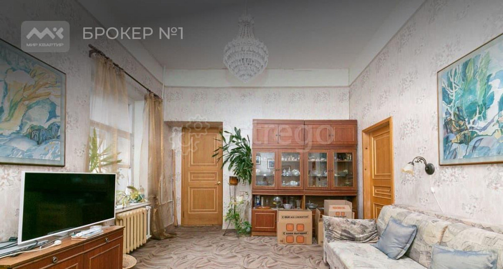 4-комн. квартира, 80.7 м2, 3/3 эт. Санкт-Петербург - изображение 6
