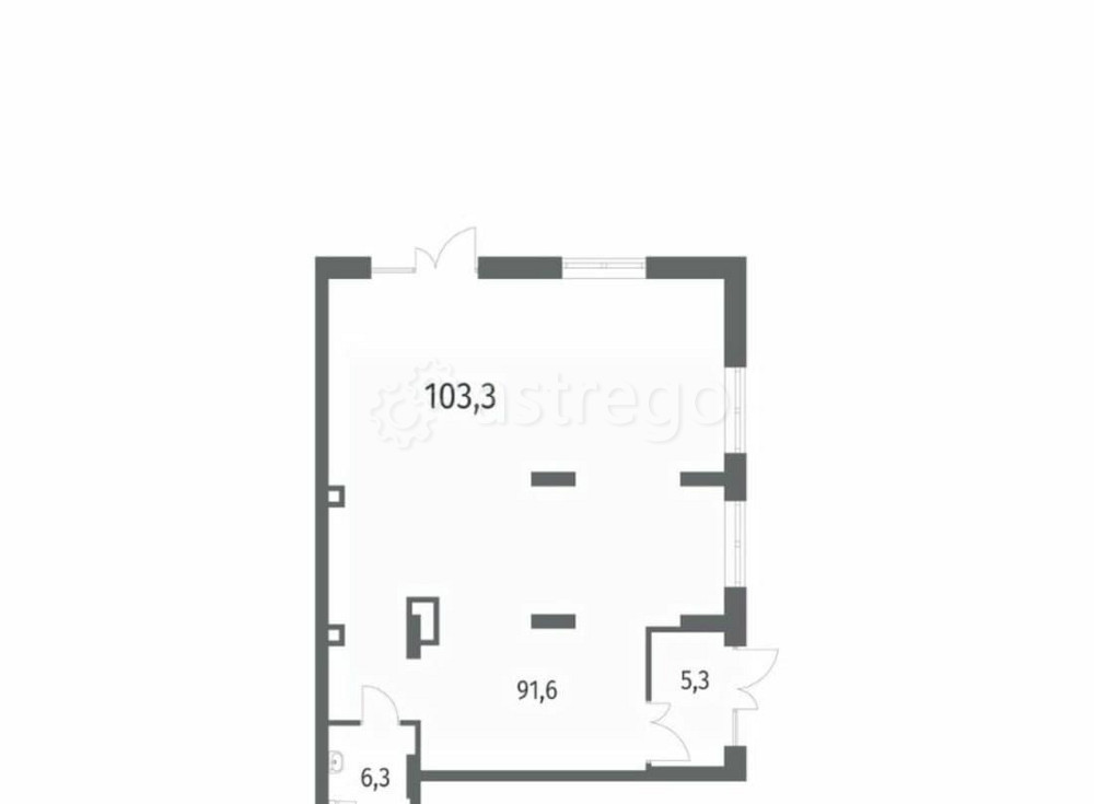 Свободного назначения, 103.26 м2 Санкт-Петербург - изображение 6