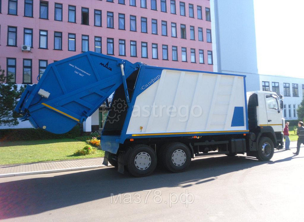 Мусоровоз МАЗ-6902B5-011 Сапфир Санкт-Петербург - изображение 1