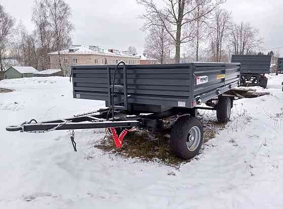 Прицеп самосвальный 2ПТС-5 на три стороны, грузоподъемность 5 т, двухосный, 8 м, 35 км/ч Санкт-Петербург