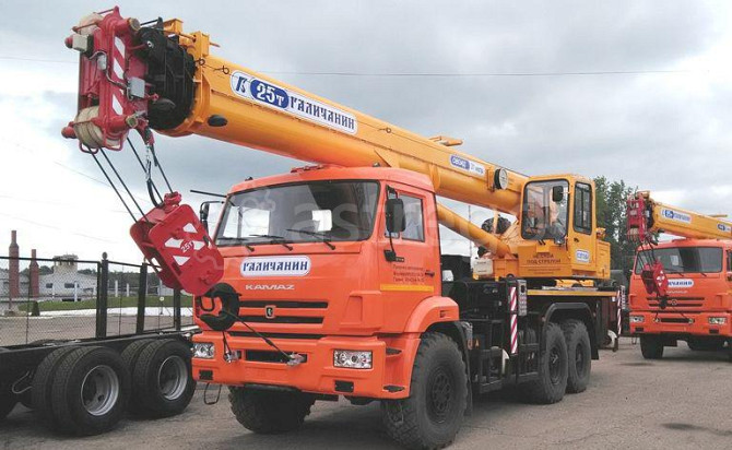 Автокран КС 55713-5В-4 25 т КАМАЗ-43118 ОВОИД Галичанин Краснодар - изображение 1