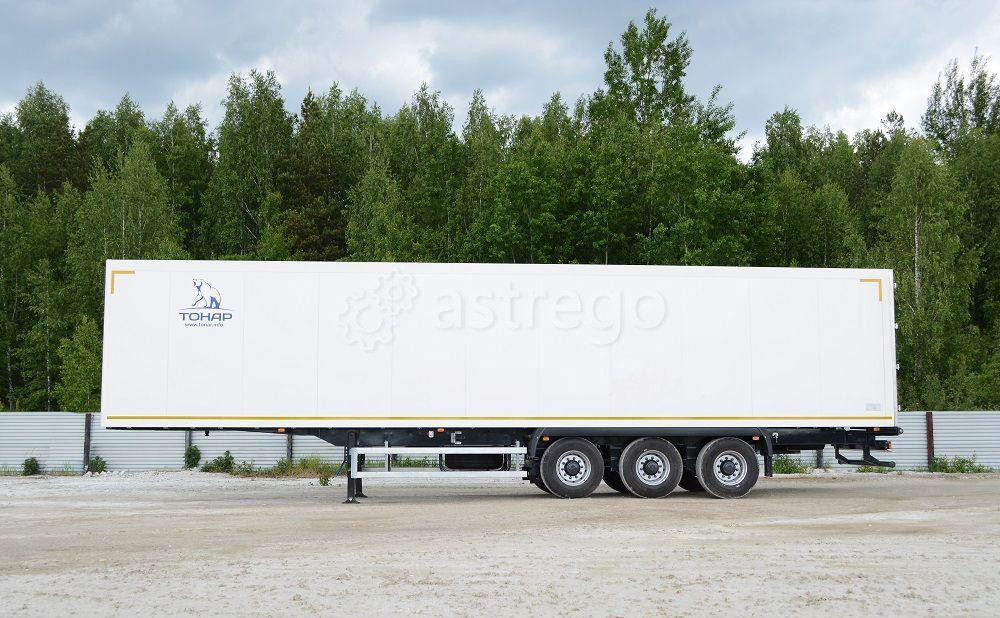 Полуприцеп изотермический Тонар R3-13 97861 L-13,6 м 3-оси V-85 м3 ССУ1150 33 европаллета Краснодар - изображение 1