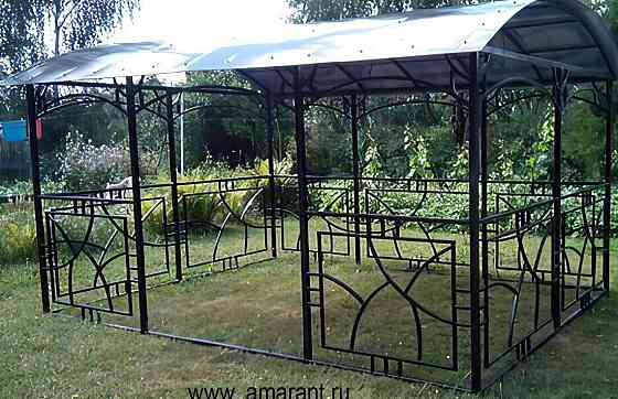Беседка для большой компании "Трапеция" Беседки Амарант Раменское
