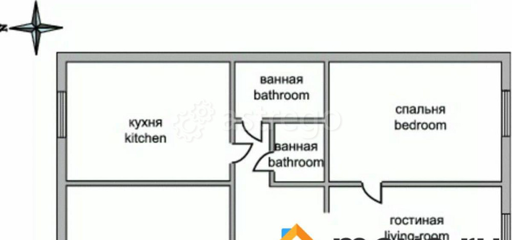 4-комн. квартира, 110 м2, 4/8 эт. Москва - изображение 7