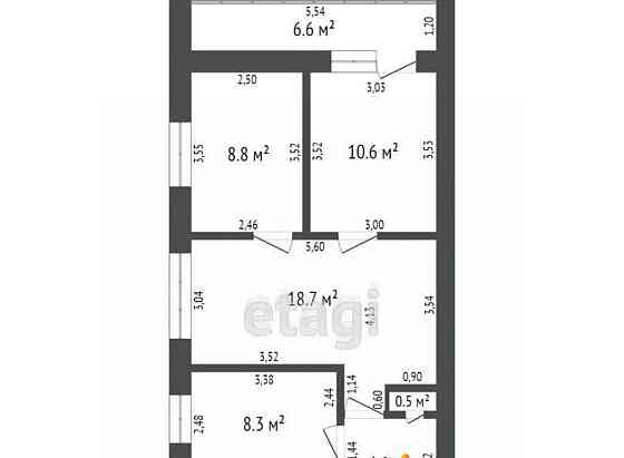 4-комн. квартира, 63.7 м2, 4/5 эт. Уфа
