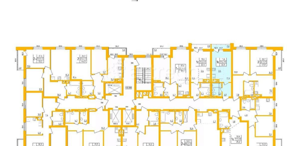 Студия, 22.3 м2, 18/27 эт. Уфа - изображение 6