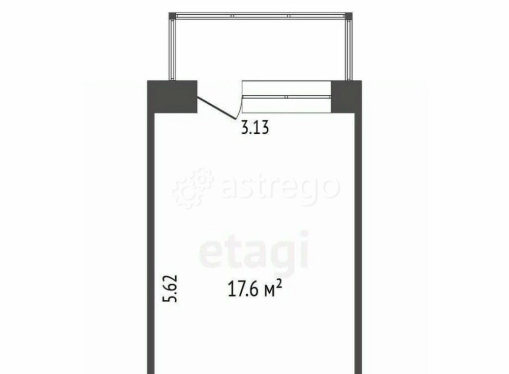 Комната, 17.6 м2, 2/5 эт. Архангельск - изображение 6