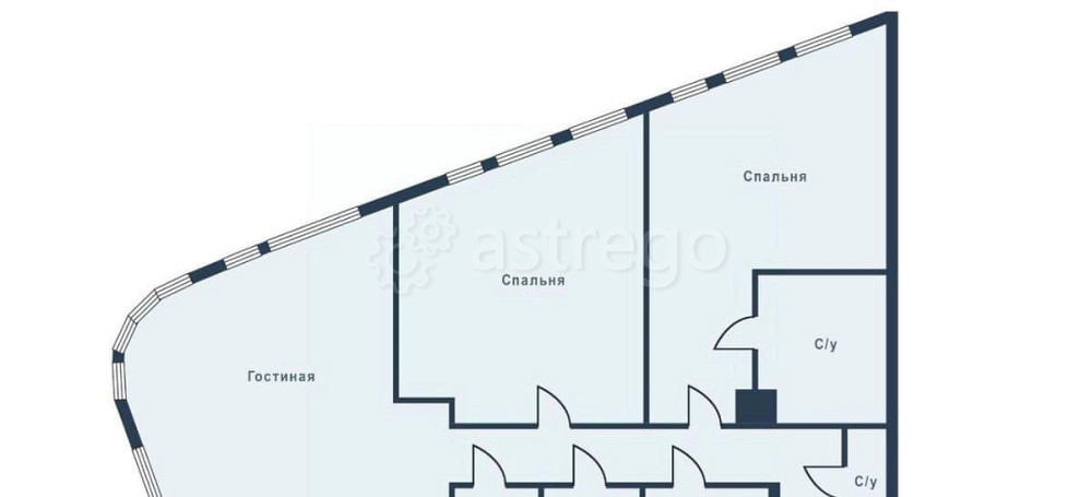 3-комн. квартира, 140 м2, 3/11 эт. Москва - изображение 4