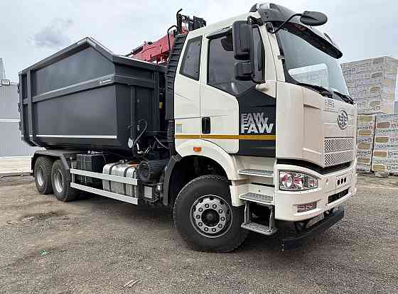 Ломовоз FAW 3250 6x4 с ГМУ ВЕЛМАШ ВМ10 Набережные Челны