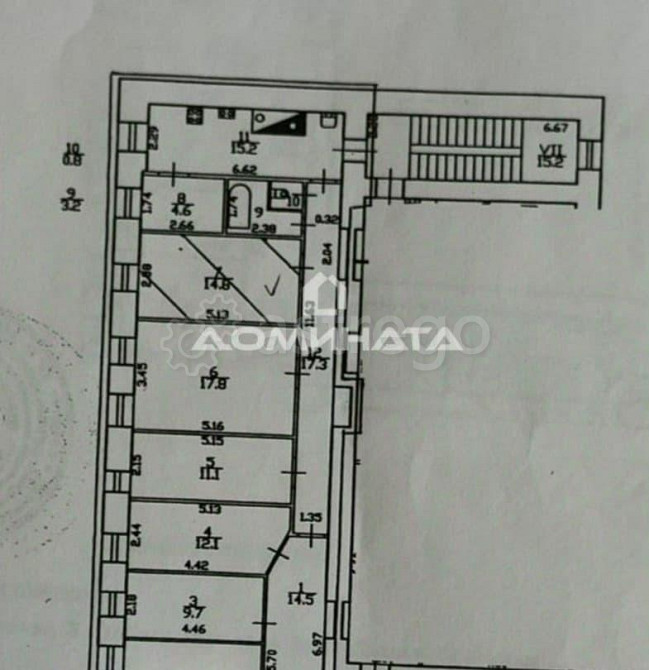 6-комн. квартира, 136 м2, 2/6 эт. Санкт-Петербург - изображение 6