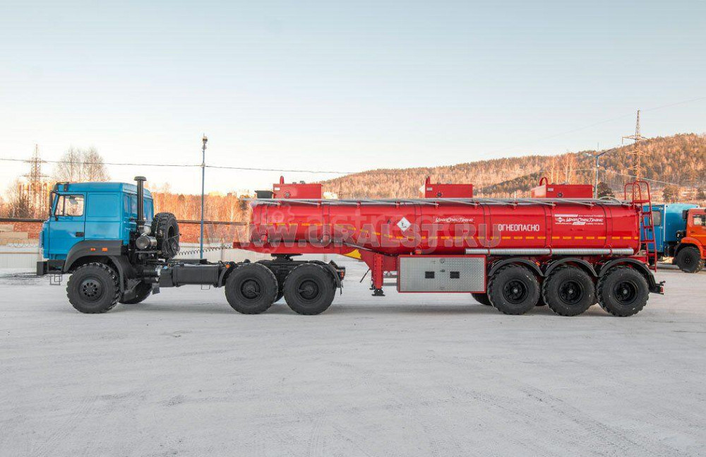 Полуприцеп цистерна для ГСМ, 26 м3 УСТ Симферополь - изображение 1