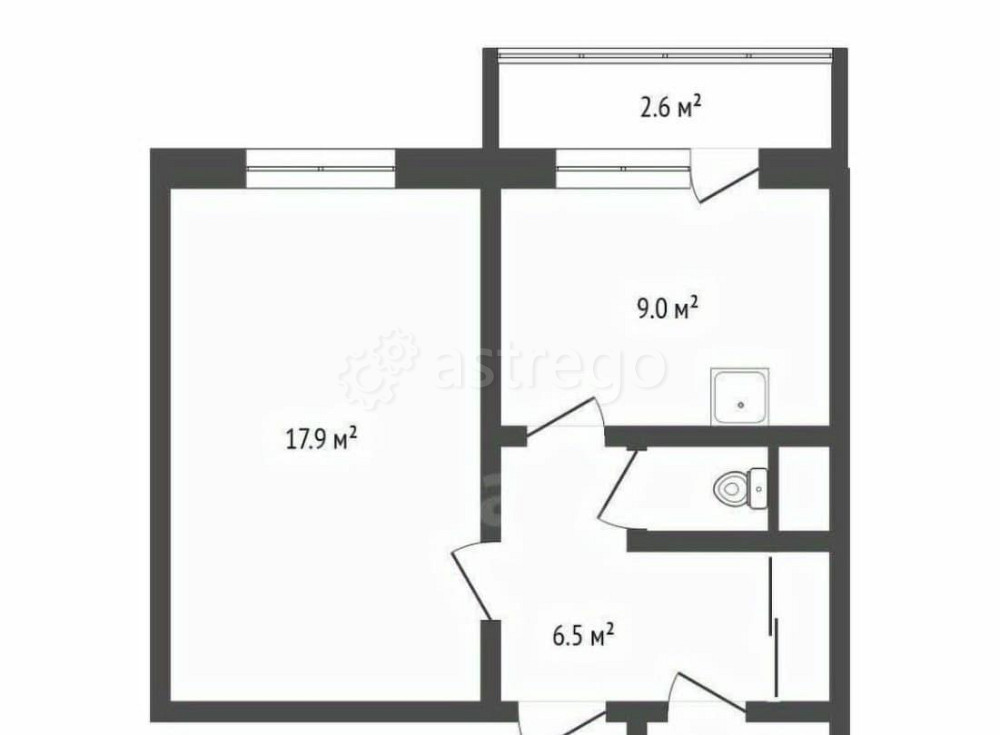 1-комн. квартира, 39 м2, 1/5 эт. Тында - изображение 3