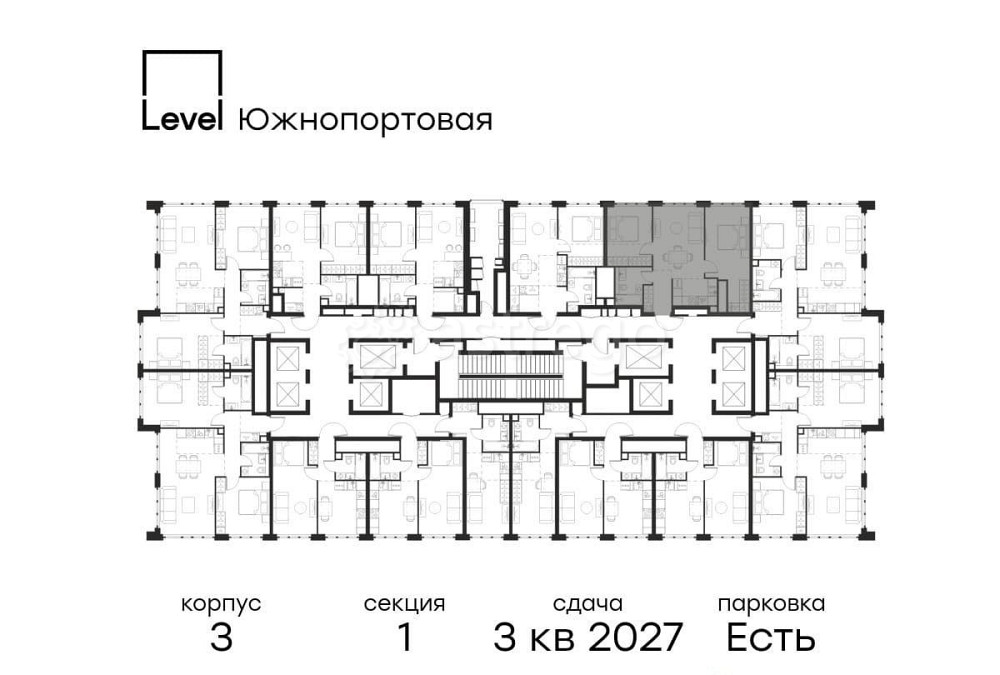 3-комн. квартира, 55.8 м2, 67/68 эт. Москва - изображение 5