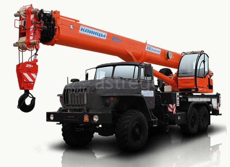 Автокран КС 55713-3К-4 25 т Урал-4320 Next ОВОИД Клинцы Краснодар - изображение 1