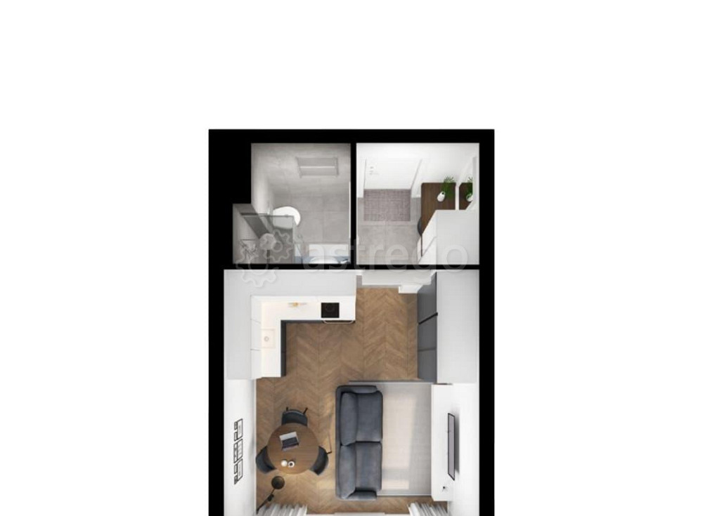 Студия, 22 м2, 16/16 эт. Благовещенск - изображение 5